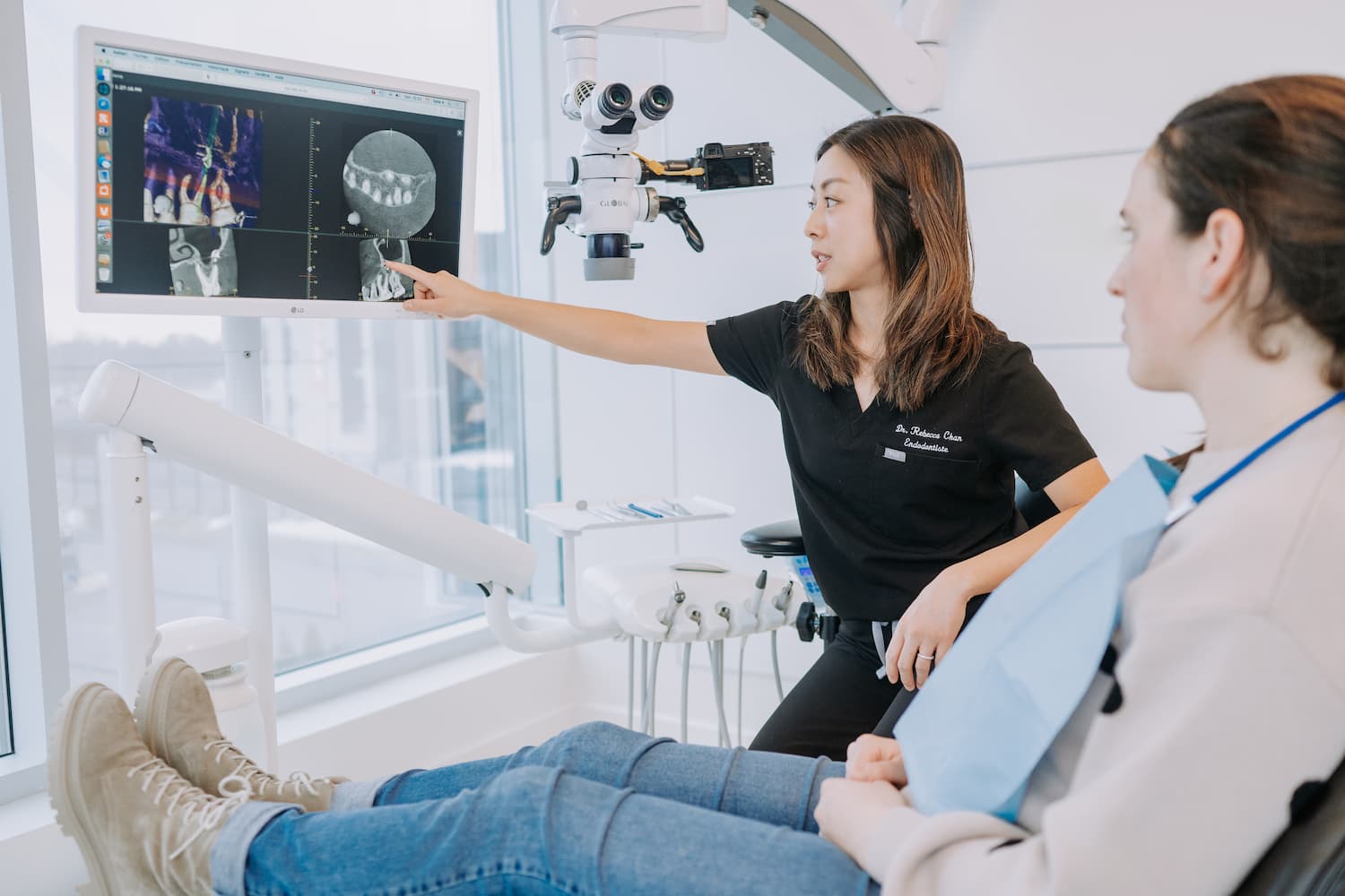 Diagnostic à Endodontie Montérégie, à Saint-Hubert.